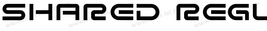 Shared Regular字体转换